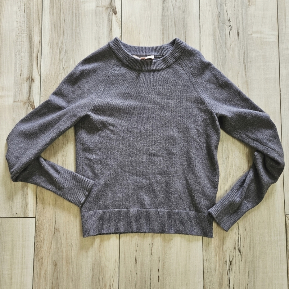 Philosophy Grey Crew Neck Sweater - Womens XS
